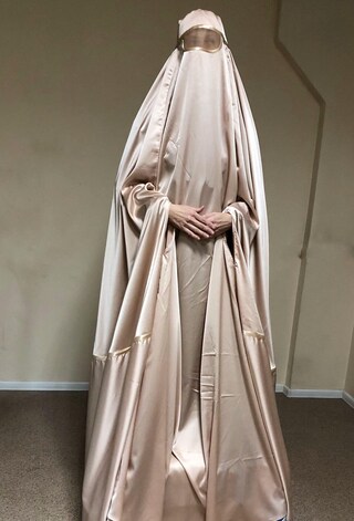 OhMill Sciarpa Hijab In Raso Lusso 180cm - Morbida E Lucente, Multicolore