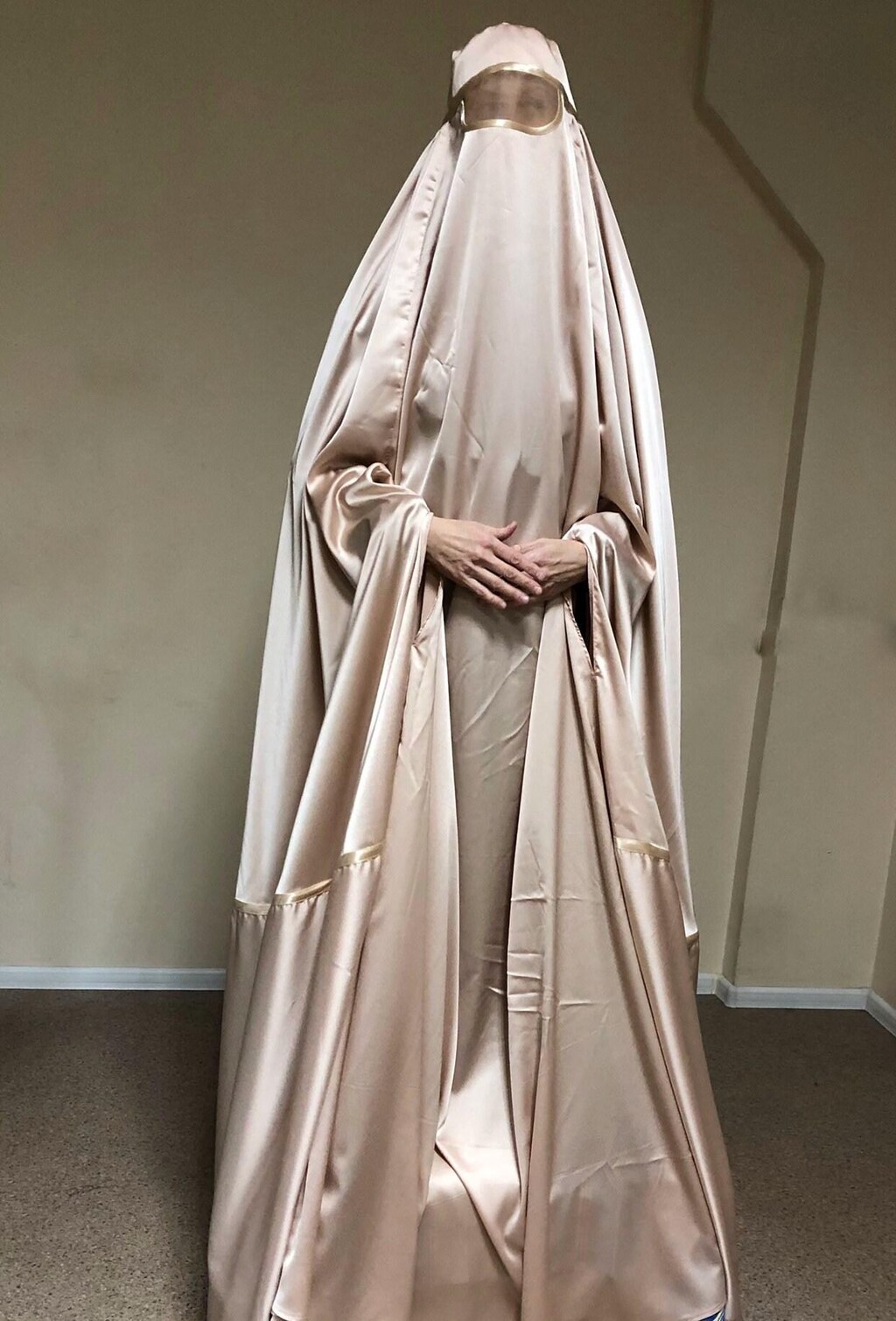 OhMill Sciarpa Hijab In Raso Lusso 180cm - Morbida E Lucente, Multicolore