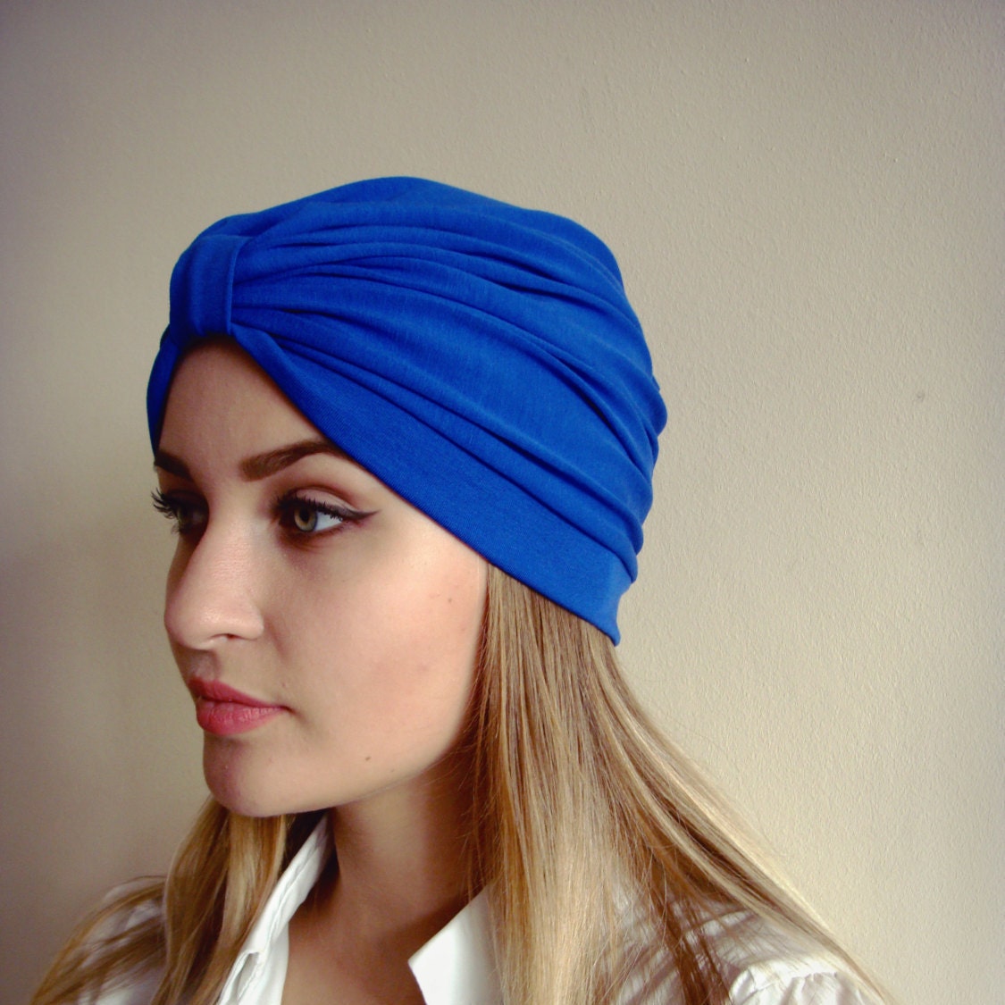 Turbante de mujer sombrero de turbante completo turbante de Etsy