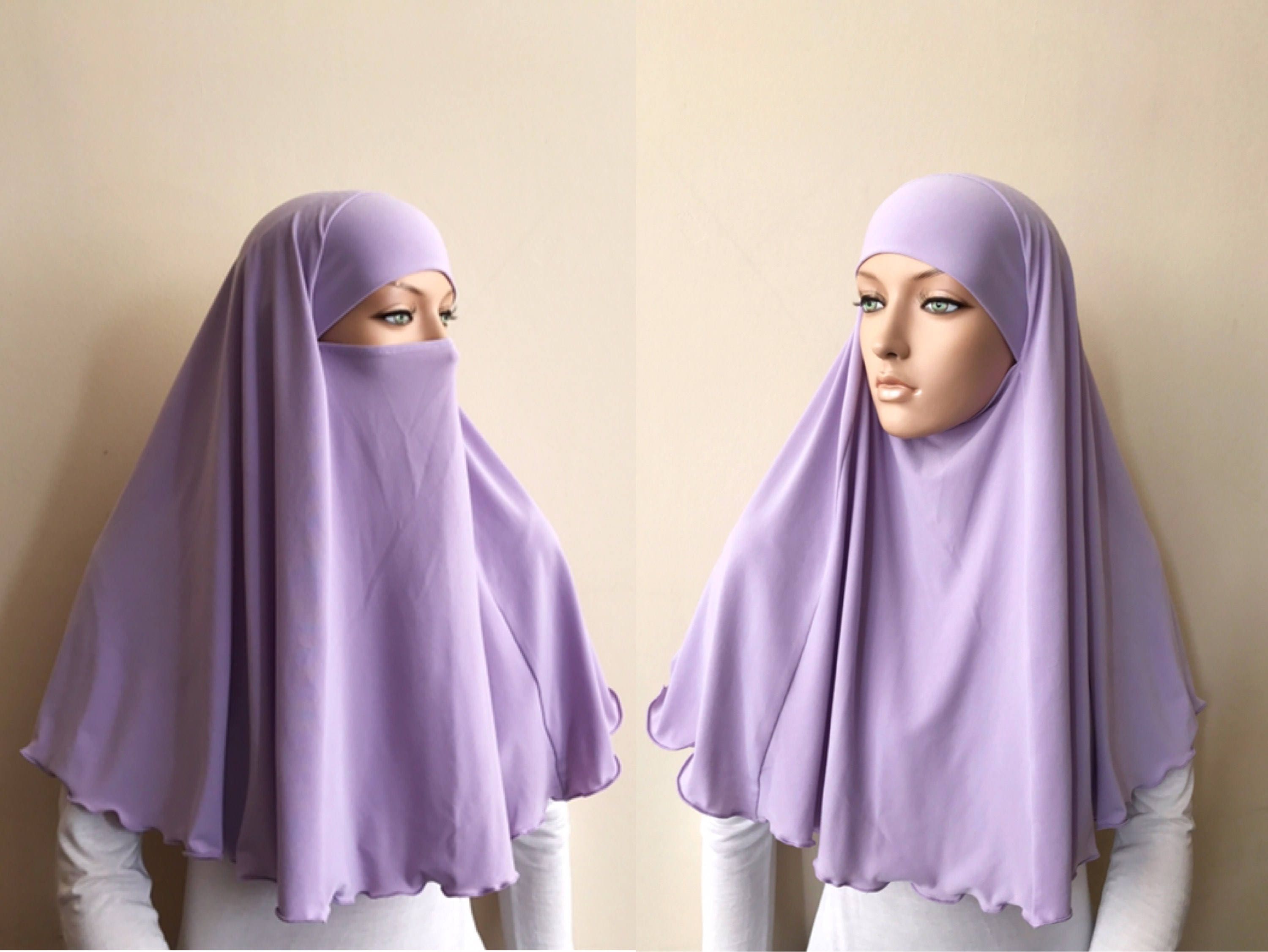 Transformer Lilac Hijab Burqa Purple Niqab Jilbab image