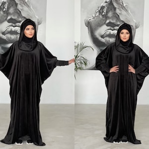 Hijab Noir Etsy