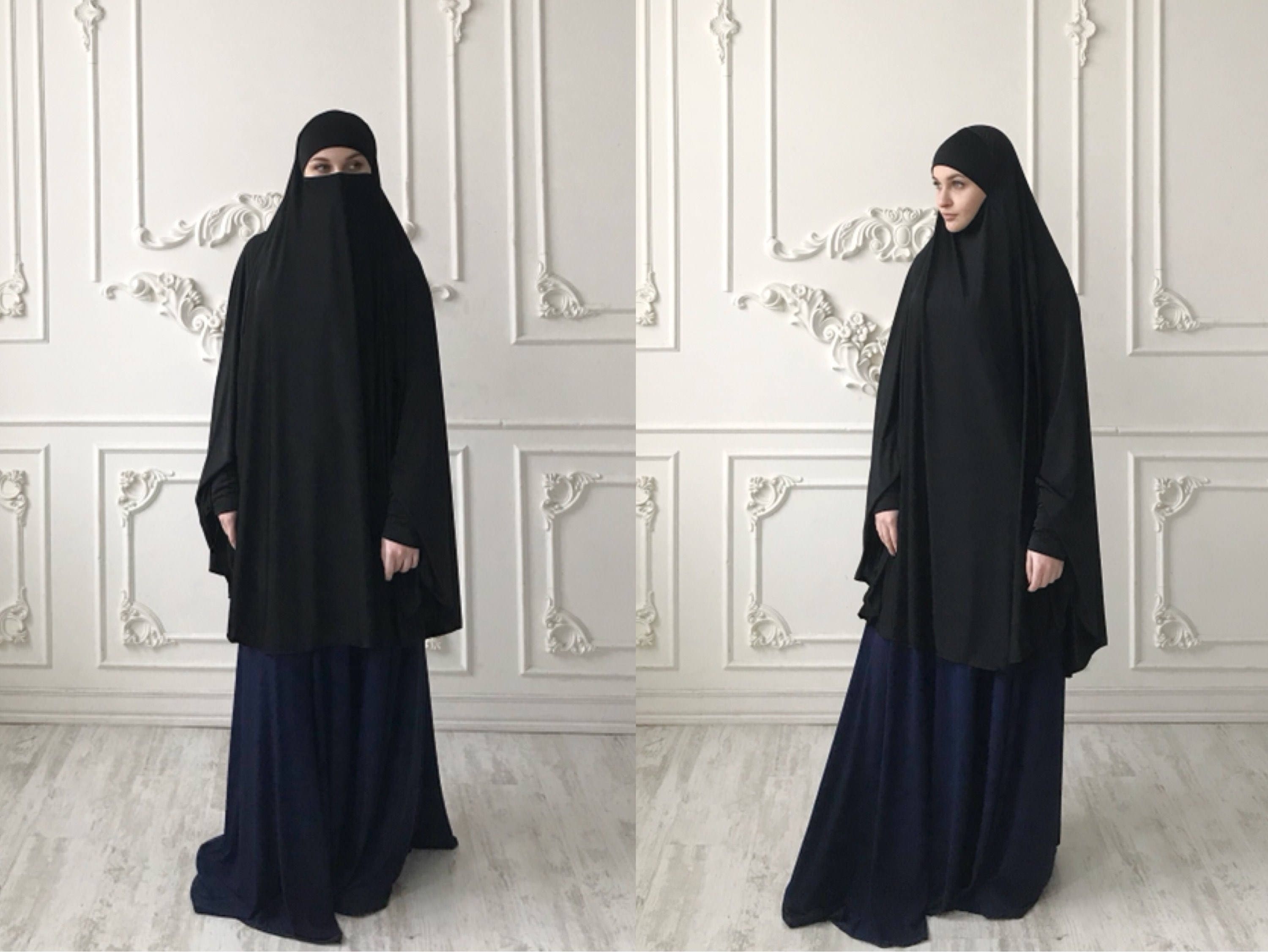 Black Transformer Khimar, Niqab Jilbab , Black Niqab Burqa, Traditional 1  Piece Hijab, Ready to Wear Hijab, Abaya Muslim Gift -  Ireland