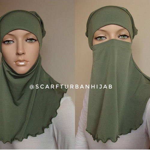 Underhijab Transformer to Niqab Hijab Cover - Etsy