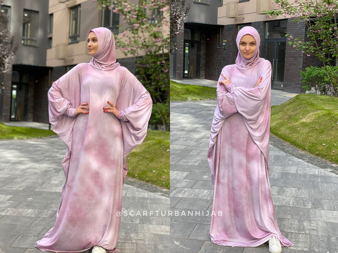 Thai Dai Pink Maxi Dress Plus Size Elegant Prayer Dress - Etsy