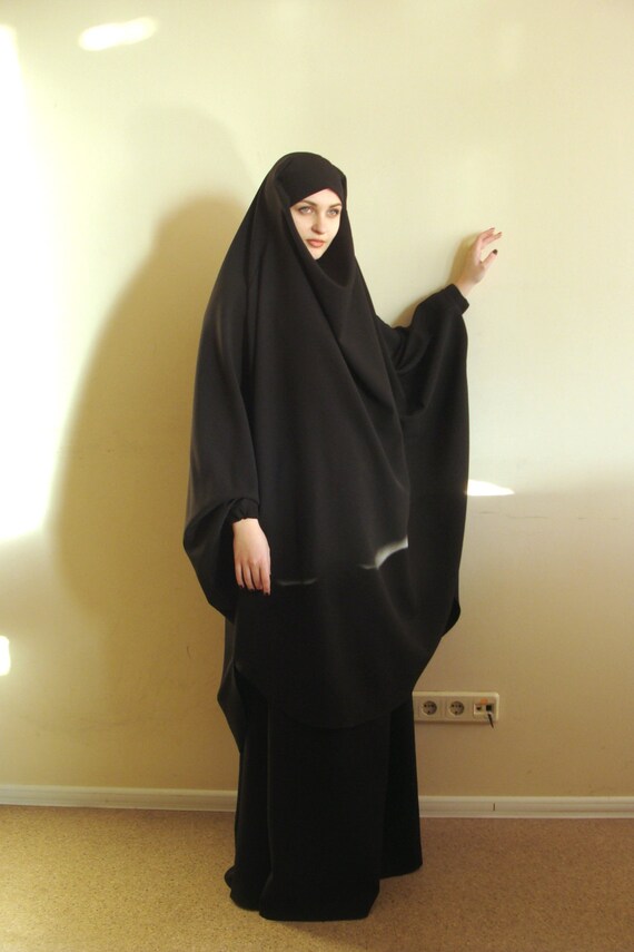 Hijab black outfit hot sale