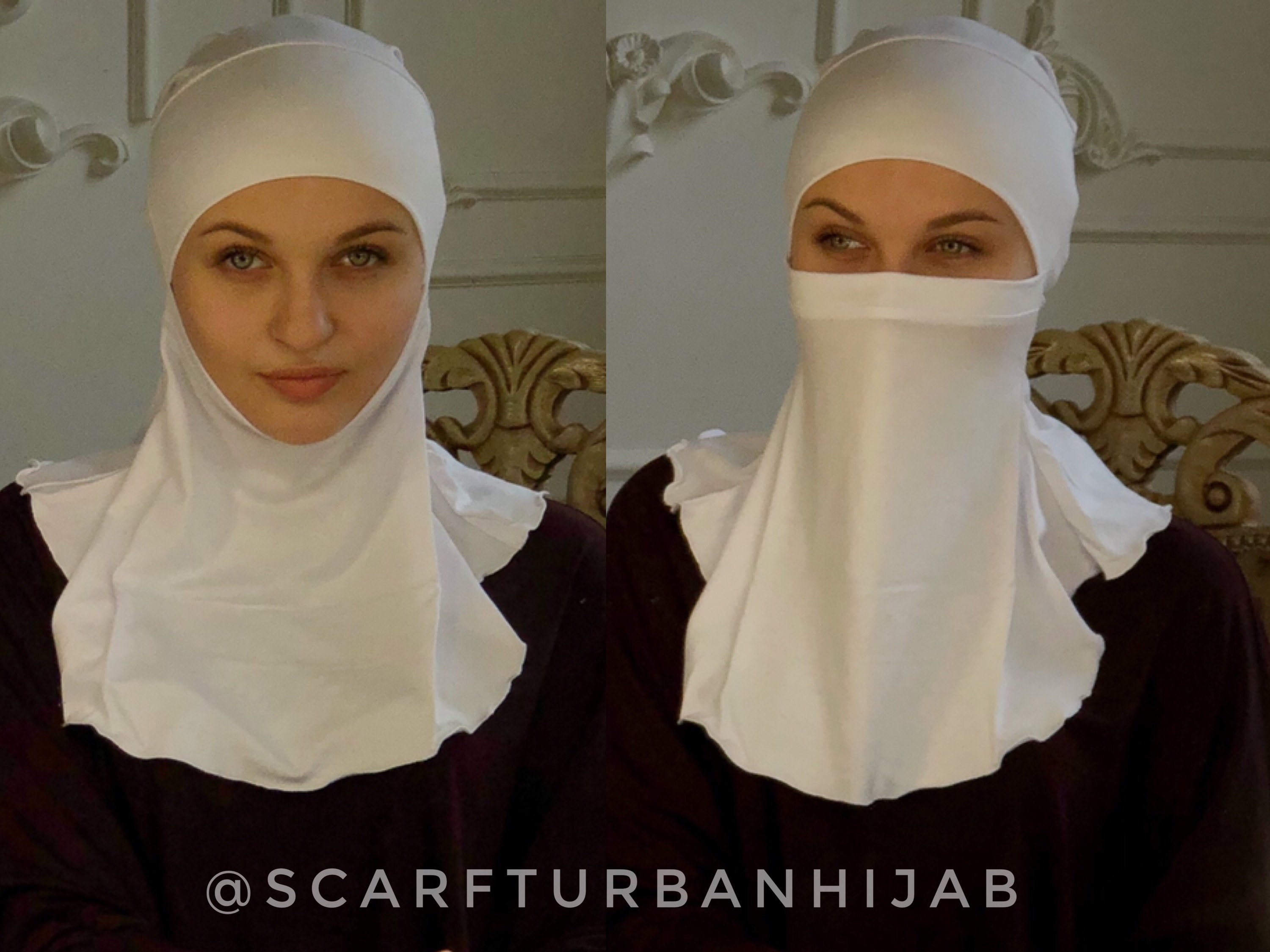 Hijab Undercap | White