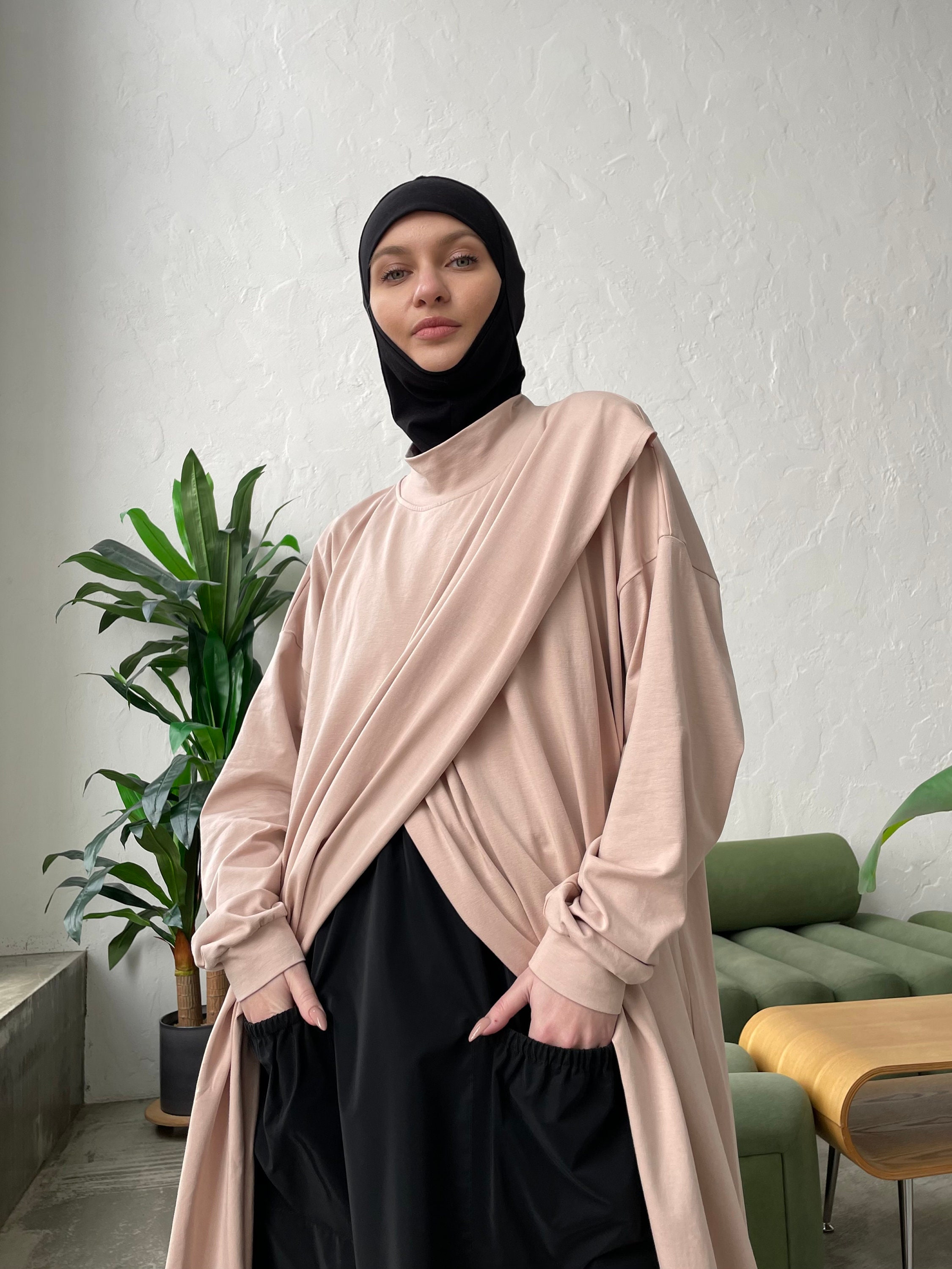 Modesty Tunic Elegant Modest Tunic Suitable for Breastfeeding Made of Cotton Jersey ...