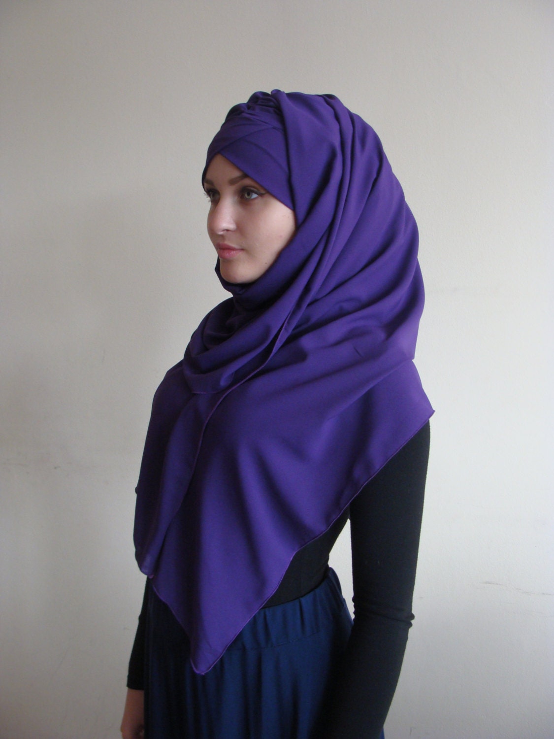 Stylish Leopard Hijab, ready to wear hijab, chapel scarf,Pret A