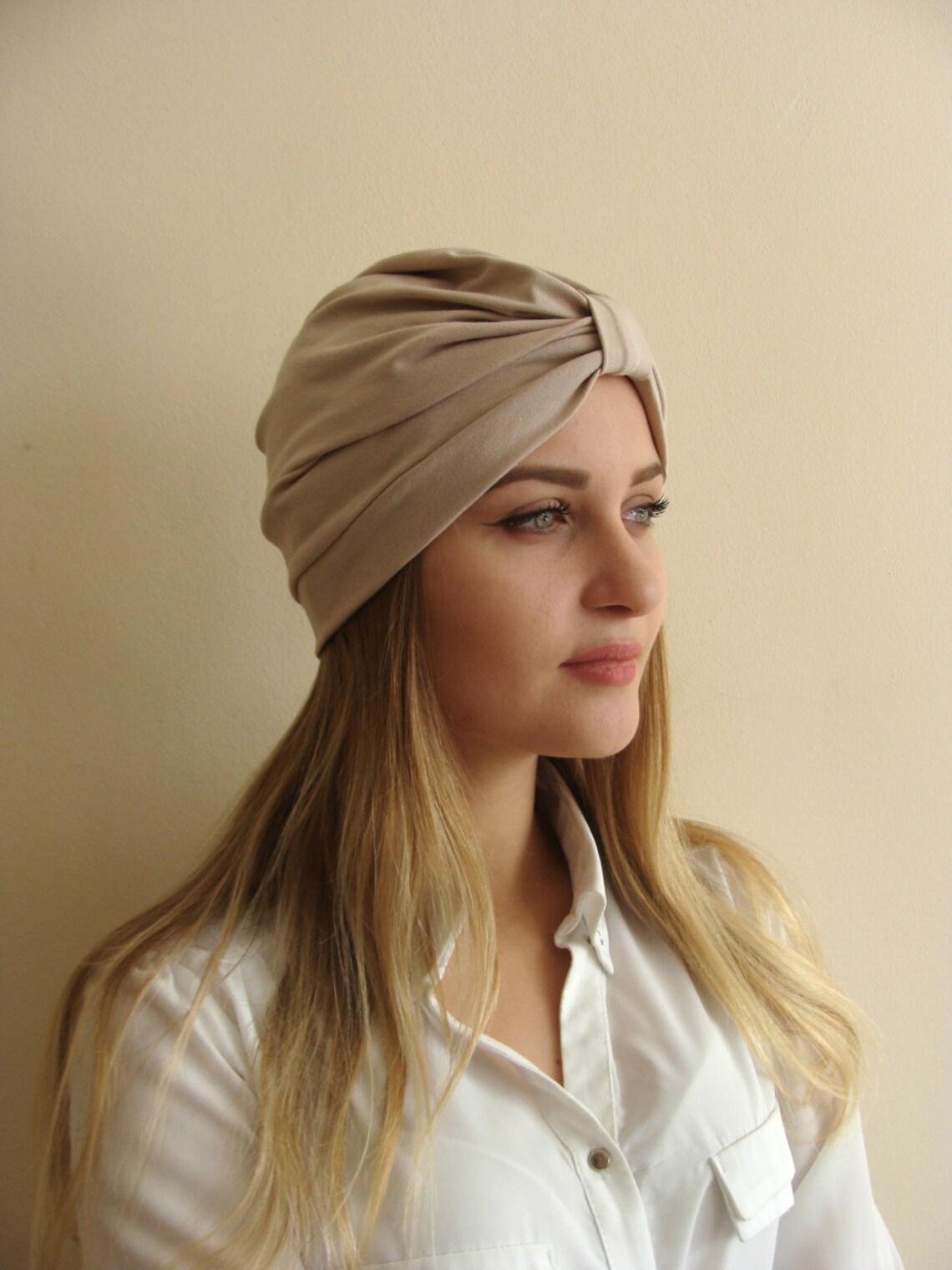 Women's turban full turban hat stretchy viscose jersey Etsy