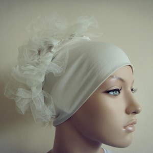 Cotton Jersey Hijab Volumizer, Anti Slip Under Scarf image 1