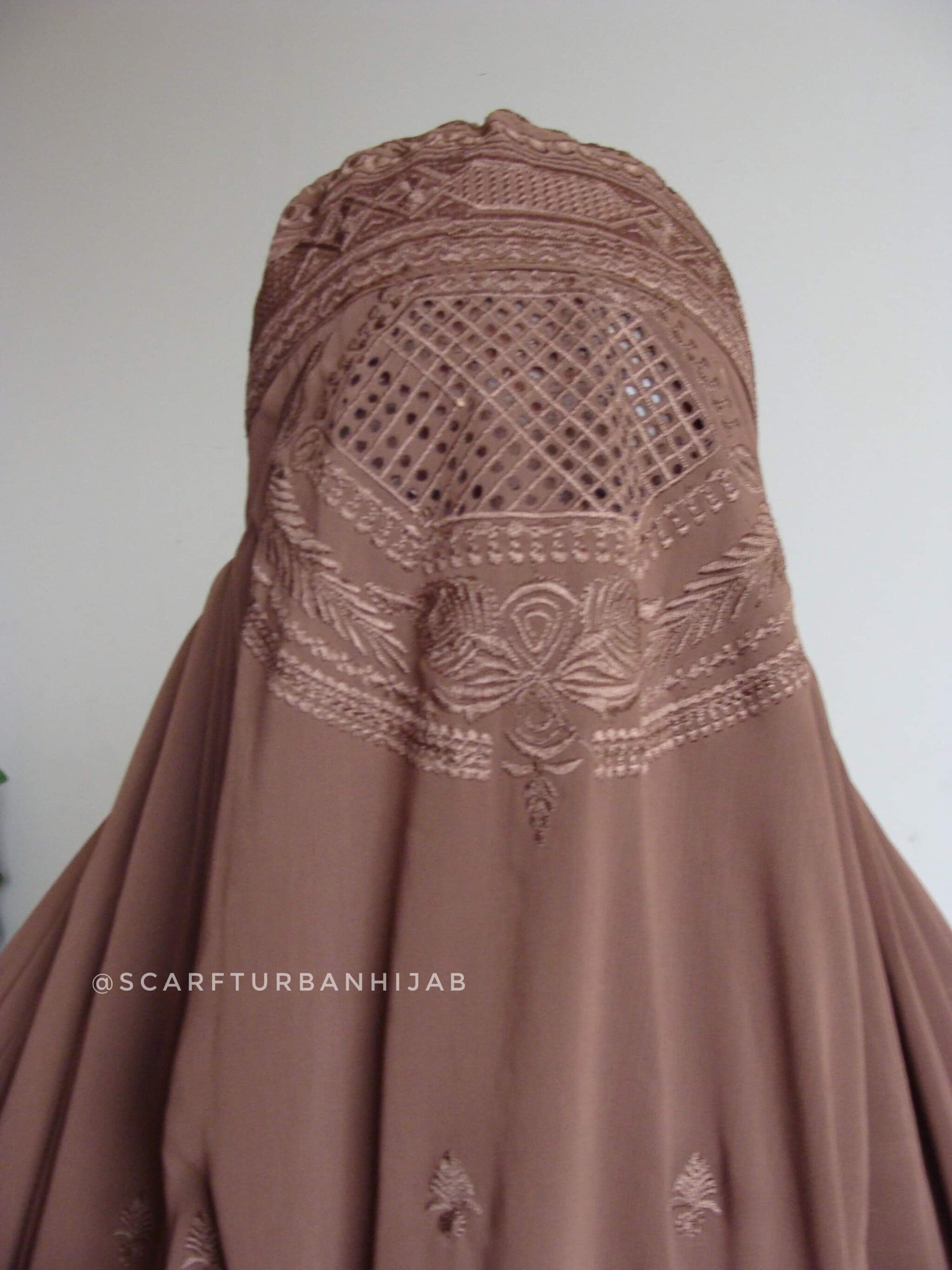 Brown beige afghan burqa traditionally patan clothing Etsy