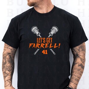 Connor Farrell Buffalo Bandits Lacrosse Shirt, The Milk Man, Mens Women's Bandits Shirt, Bandits Sweatshirt, Bandits Fan Gift, Buffalo NY