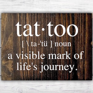 Tattoo Shop Sign | Home Definition Sign | Tattoo Design | Tattoo Designs | Tattoo Bar | Tattoo Artist Gifts | Tattoo Lovers | Tattoo Studio