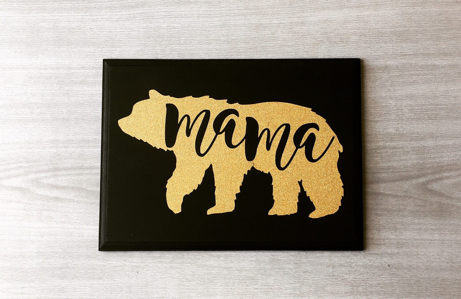 Mama Bear Sign / Mom Sign / Bear Wall Decor / New Mom Gift / | Etsy