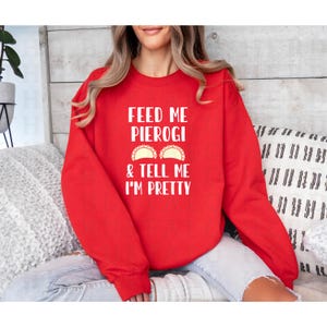 Feed Me Pierogis Poland Polish Shirt, Womens Polska Shirt, Polish T-Shirt, Polish Roots Tee, Poland Gift, Dyngus Day Buffalo