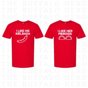 Pierogis and Kielbasa Funny Polish Shirt, Womens Polska Shirt, Polish Mens T-Shirt, Polish Roots Tee, Poland Gift, Dyngus Day Buffalo