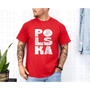 Polska Falcon Shirt, Womens Polska Shirt, Polish Mens T-Shirt, Polish Roots Tee, Poland Gift, Dyngus Day Buffalo