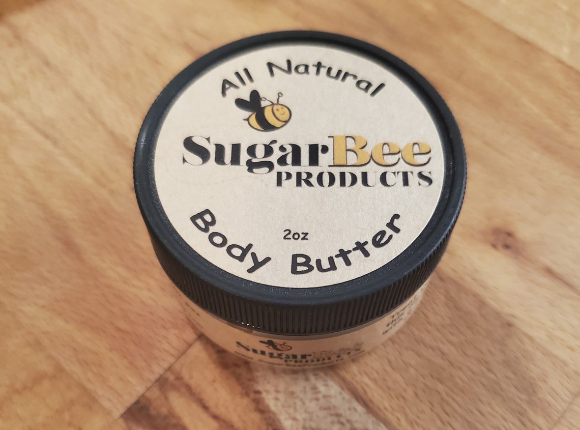 Sugar Bee Products™ Allnatural Body Butter 2 Oz. Luxurious Skin Care