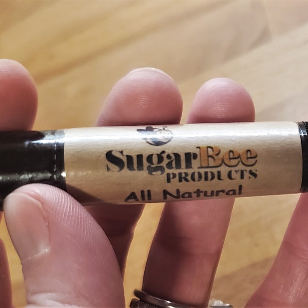 Sugar Bee Products™ All-Natural Lip Balm Luxurious Lip Care | Moisturizing & Hydrating | Beeswax + Shea Butter + Grapeseed Oil + Vitamin E