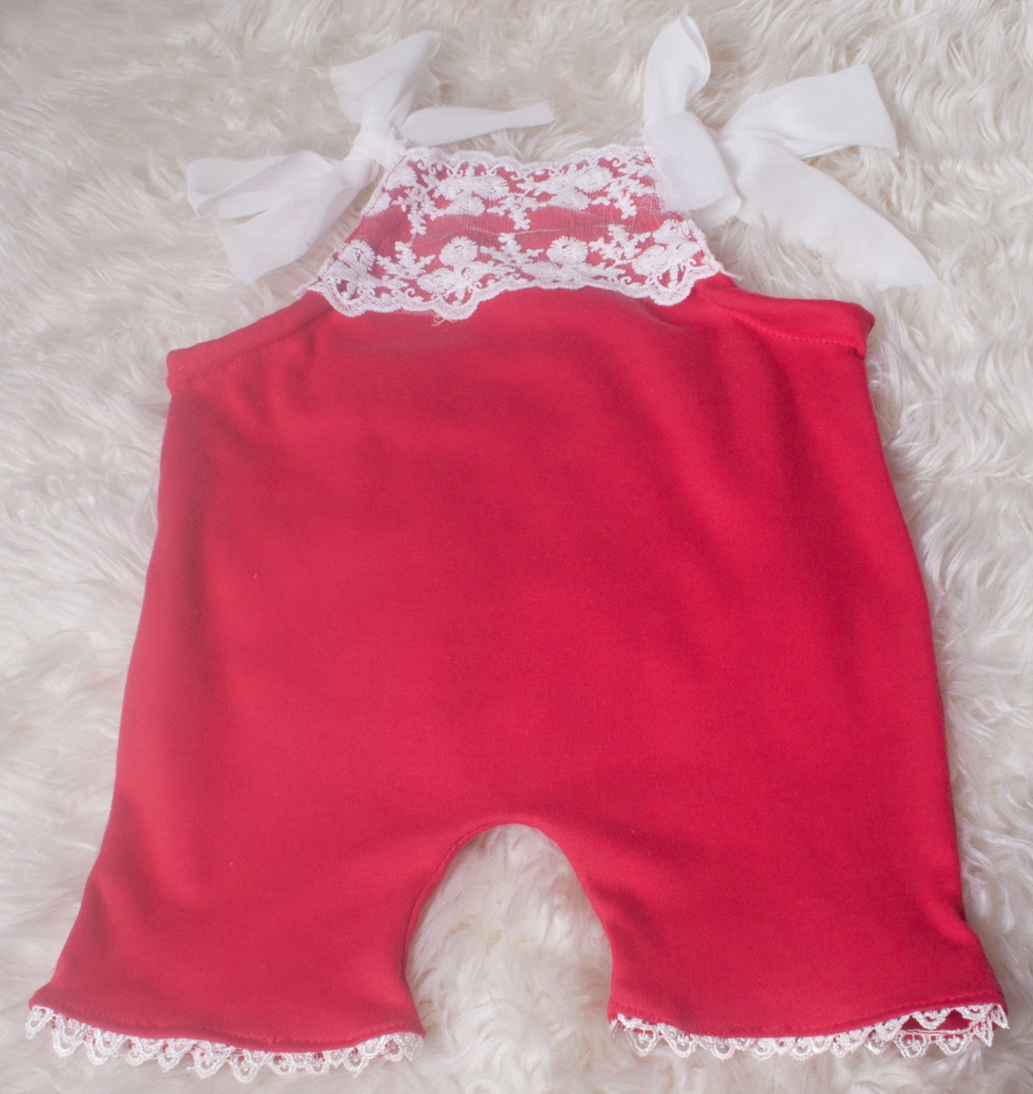 Baby girl Christmas romperBaby girl red romperbaby girl xmas Etsy