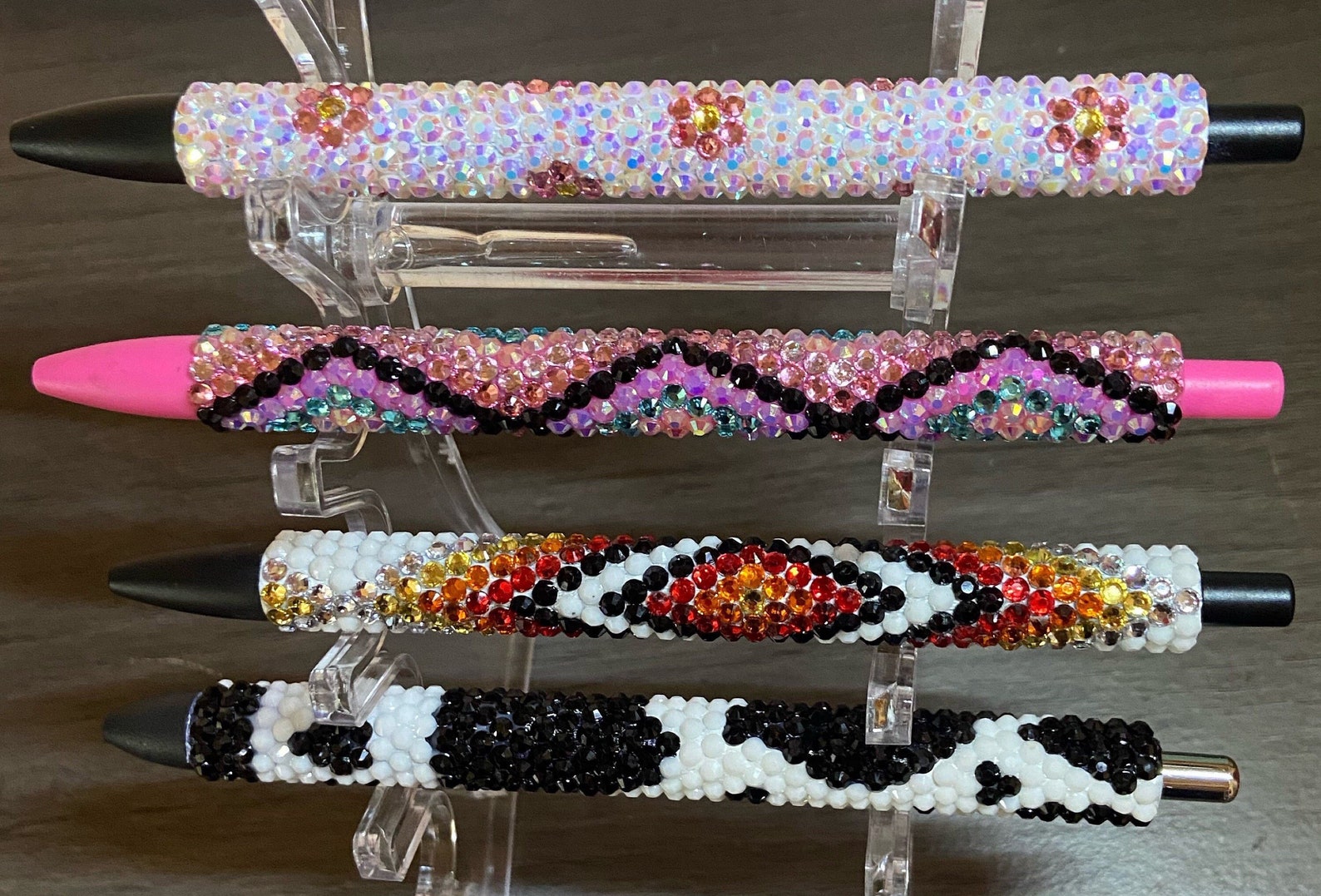 Custom Bling Pens Etsy