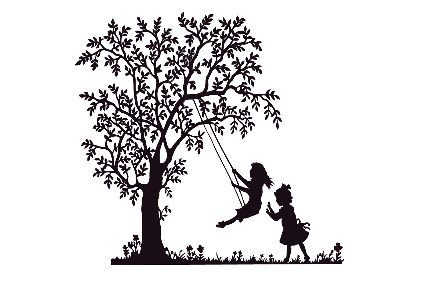 LifeSize Tree Decal for Nursery Removable Vinyl Sticker with Etsy