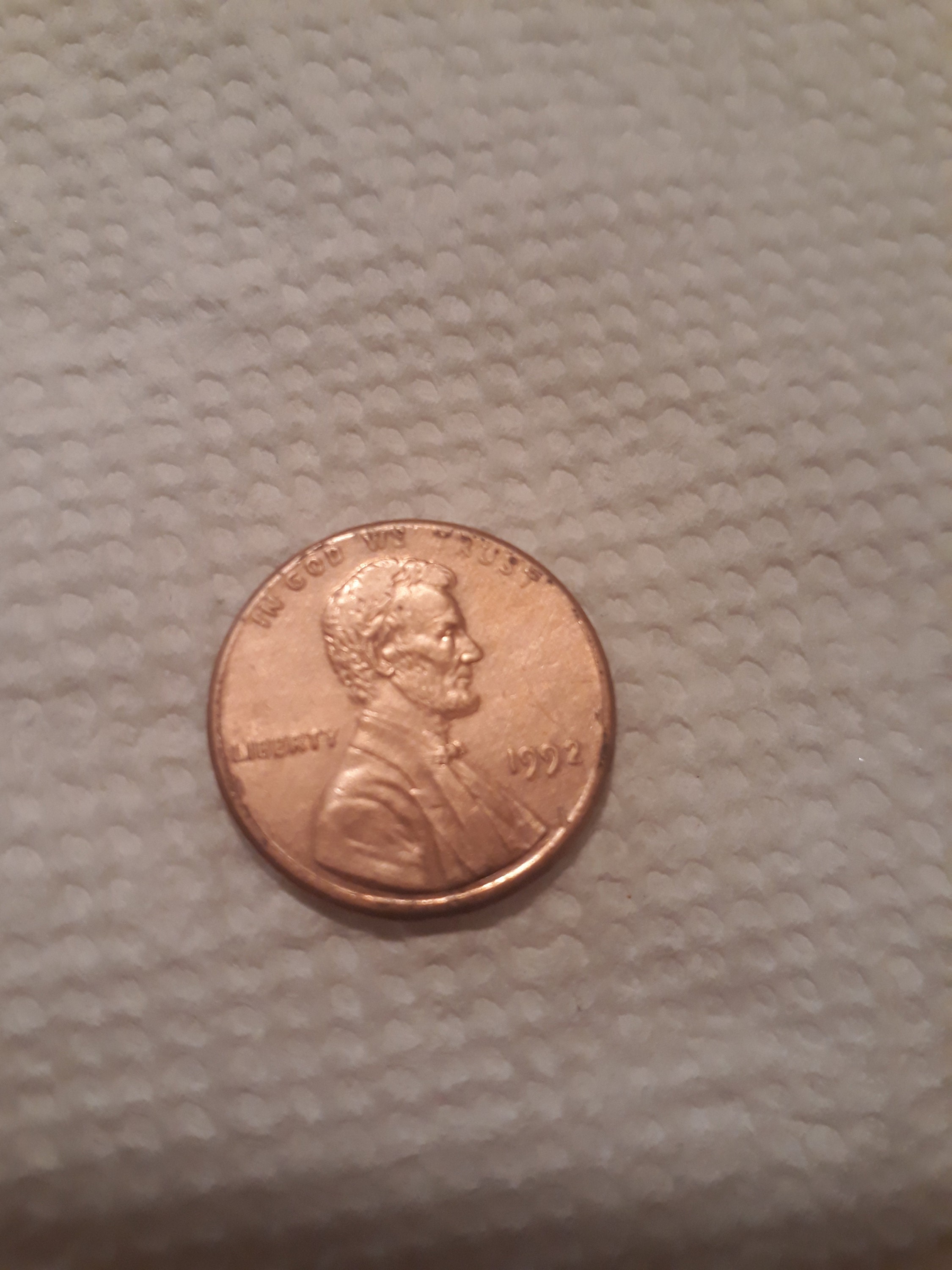 1992 Wide Am Penny Value No Mint Mark - 0gvd3iv