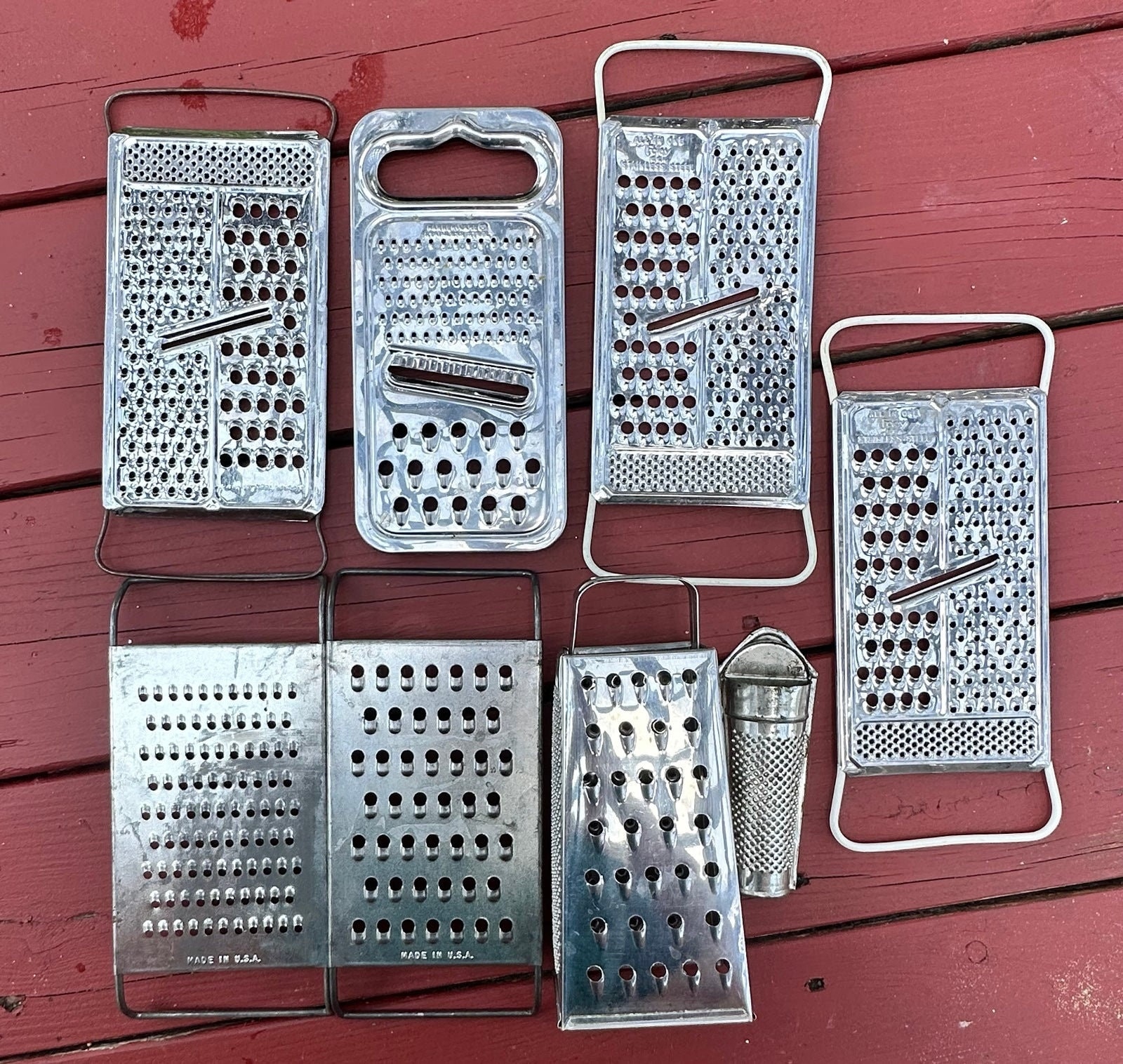 Vintage Stainless Steel Vegetable Chopper Slicer Grater Shredder  Mincer-made in Japan-retro-collectibles-mid Century 