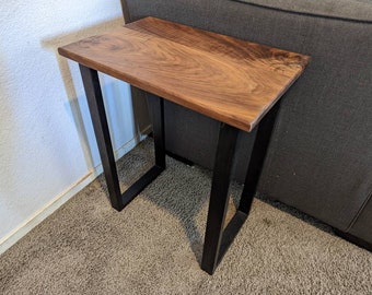 Figured Walnut End Table