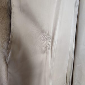Vintage Pearl Grey Mink Stroller Coat | 1960s Full-Length Belted Fur | Elegant Luxury Winter Coat by Eluxurie Vintage Atelier image 12