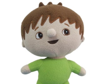 Charlie Boy Baby TV Inspired Soft Plush Handmade Toy