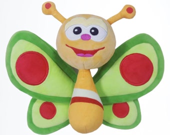 Butterfly Baby TV Inspired Soft Plush Handmade Toy