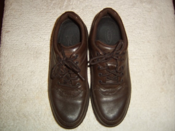 rockport leather walking shoes