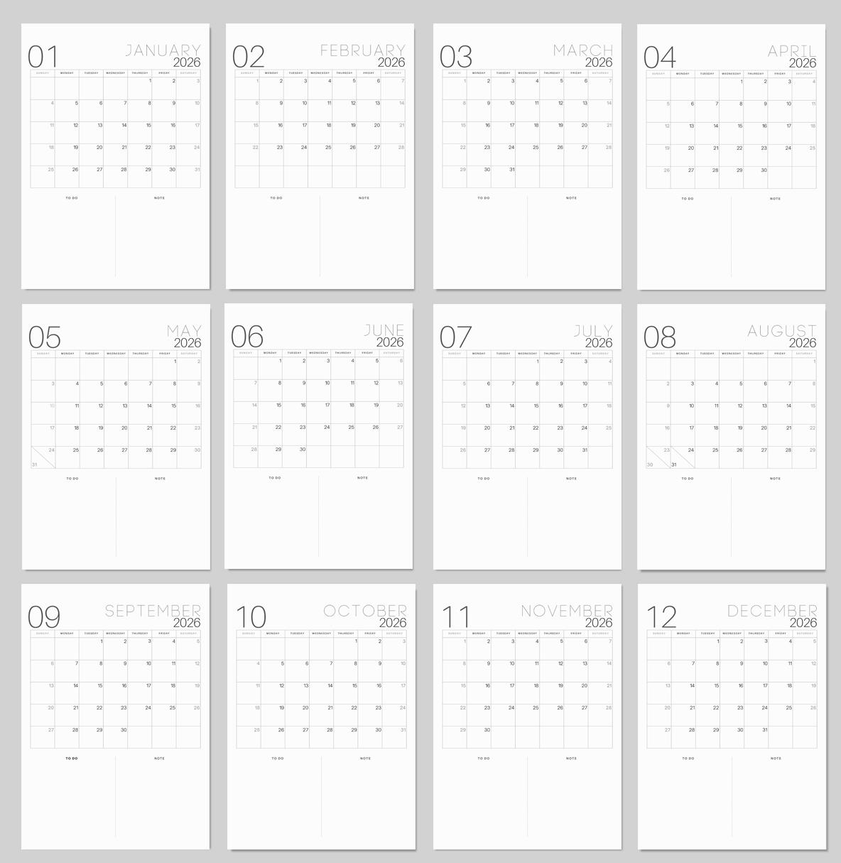 Bucket Lists Kalender 2026: Geschenke für 2026, Weihnachtsgeschenke
