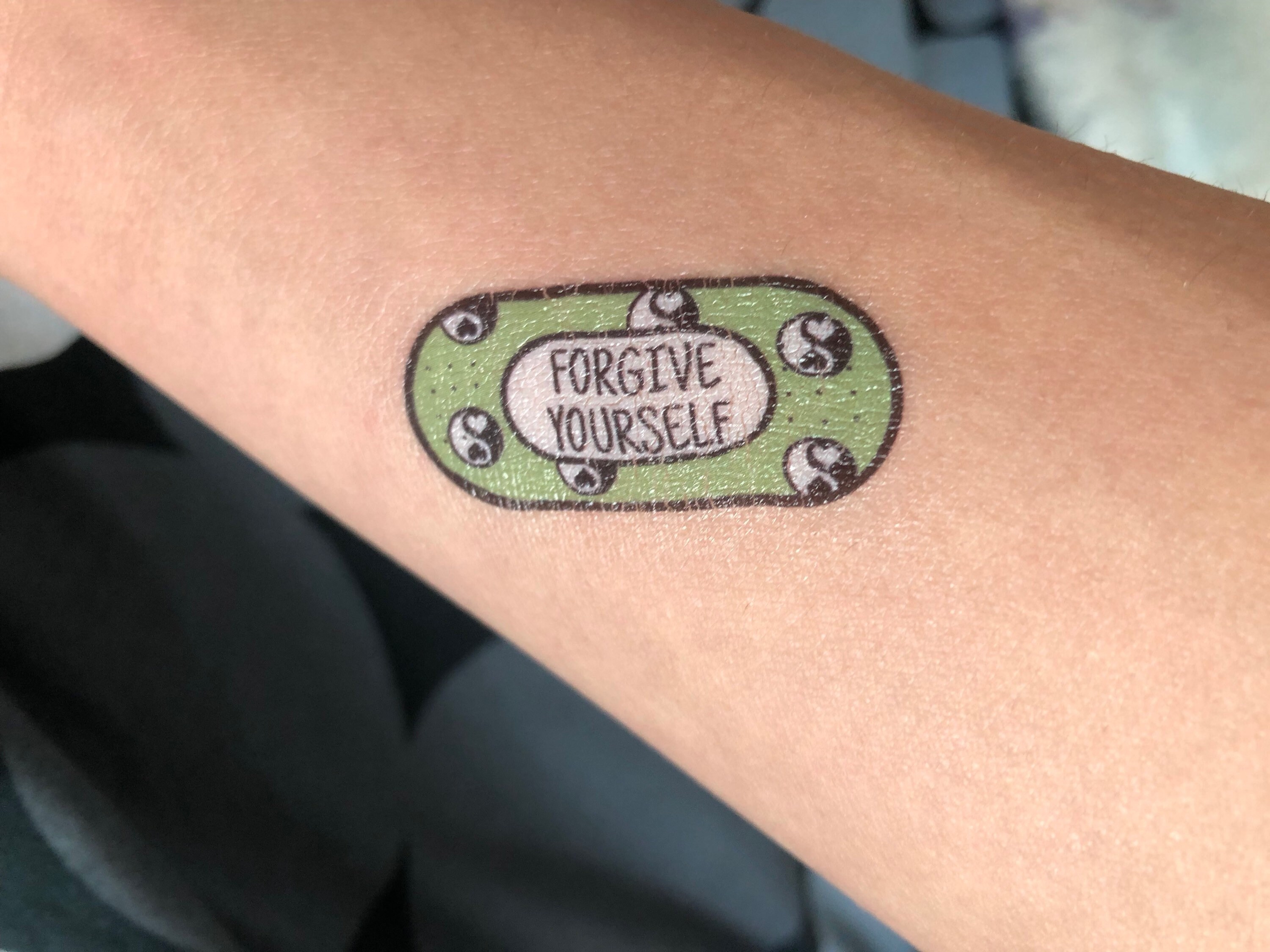 Motivational Temporary Tattoos 15 Tattoos Pack Self Etsy
