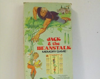 Jack and the Beanstock Memory Game - Cadaco #515 - Complete   (3130)