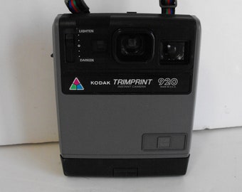 Vintage Instant Camera Kodak Trimprint 920 Polaroid Instant Camera 1984  (2468)