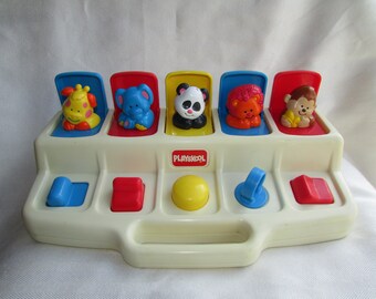 playskool animal pop up toy