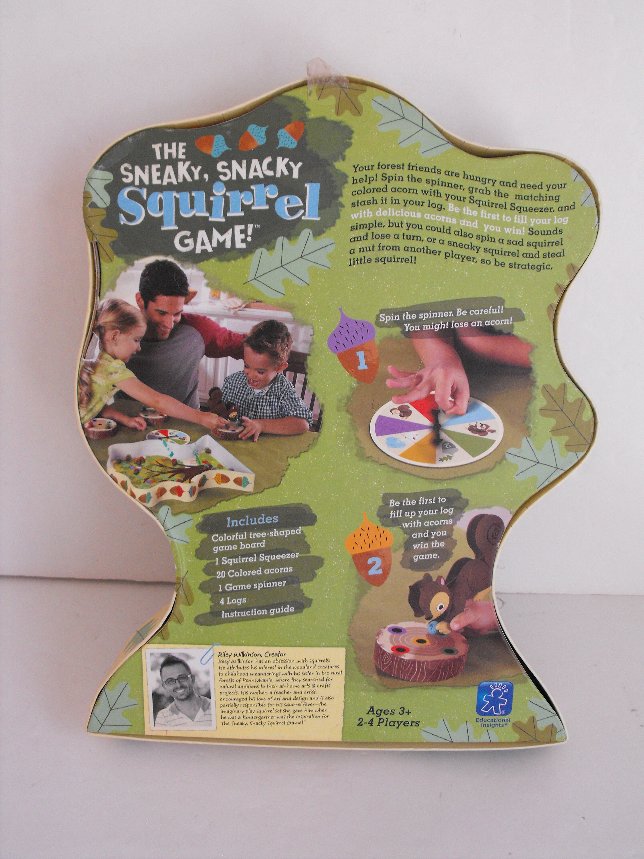 The Sneaky Snacky Squirrel Game. Preschool 2703 - Etsy Ireland