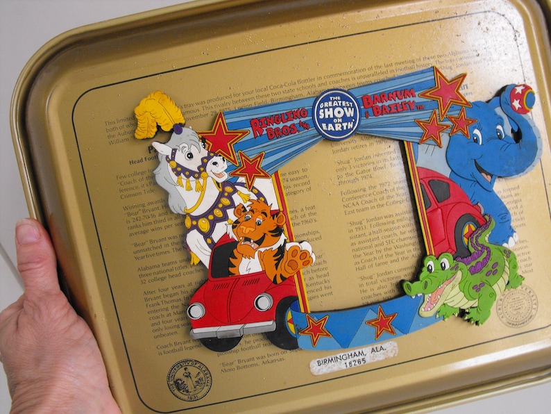 Ringling Bros and Barnum Bailey Circus Magnetic Picture Frame 2344