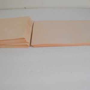 Vintage Linen Stationery Surety Linen Finish Pink and Yellow Partial Set 2775 image 6