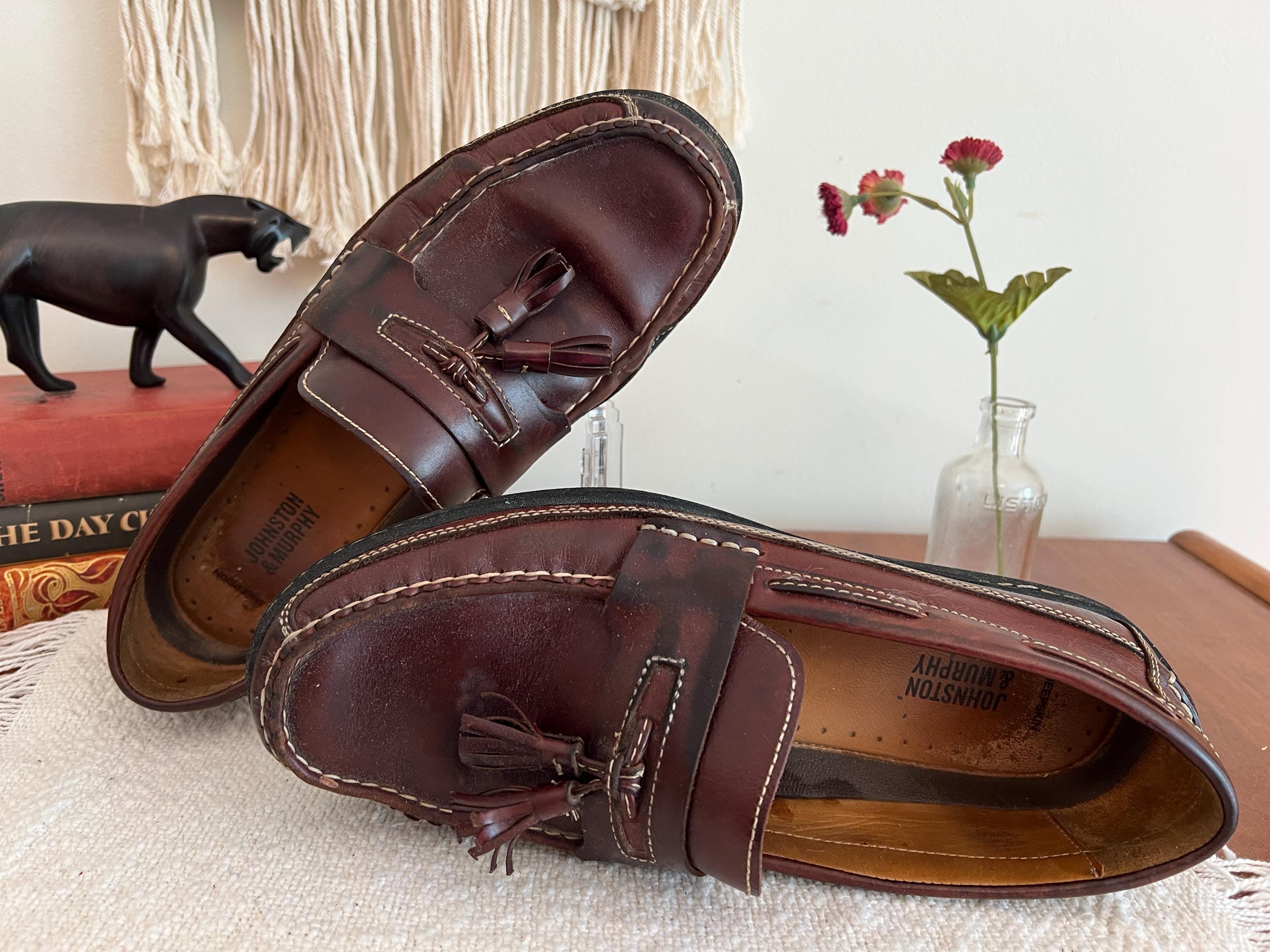 靴 JOHNSTON&MURPHY LOAFER HAND CRAFTED il_fullxfull.7405890105_1ode.jpg