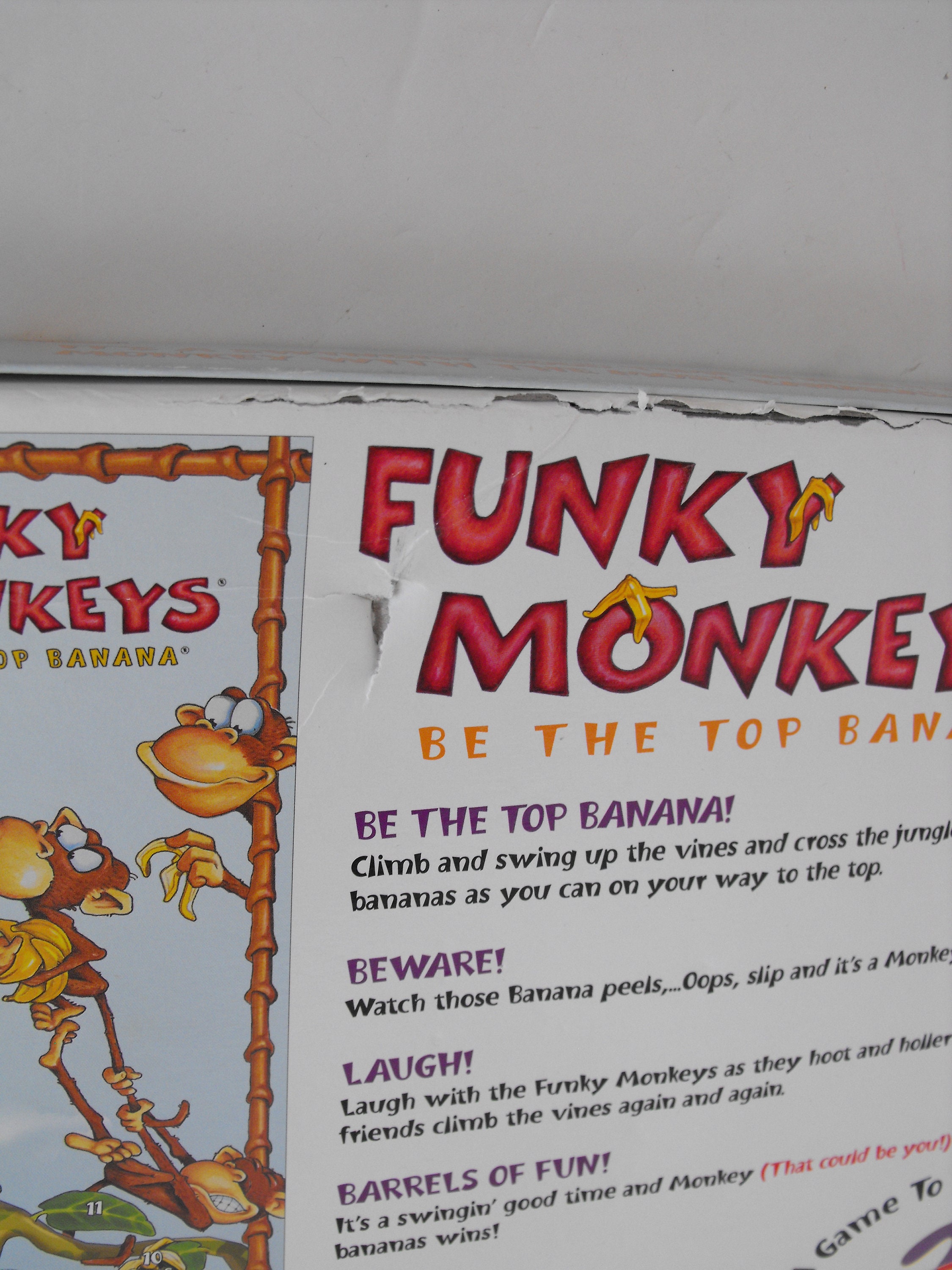 Funky Monkeys Be the Top Banana Game Complete 2704 