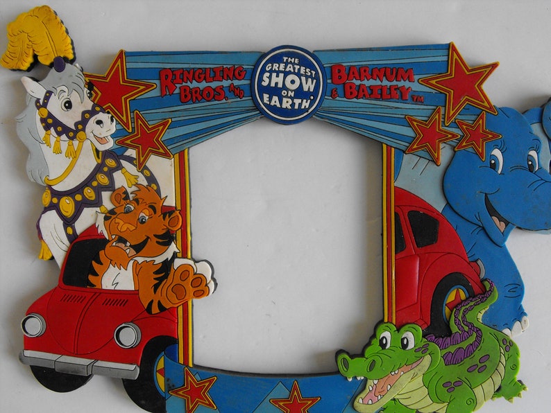Ringling Bros and Barnum Bailey Circus Magnetic Picture Frame 2344