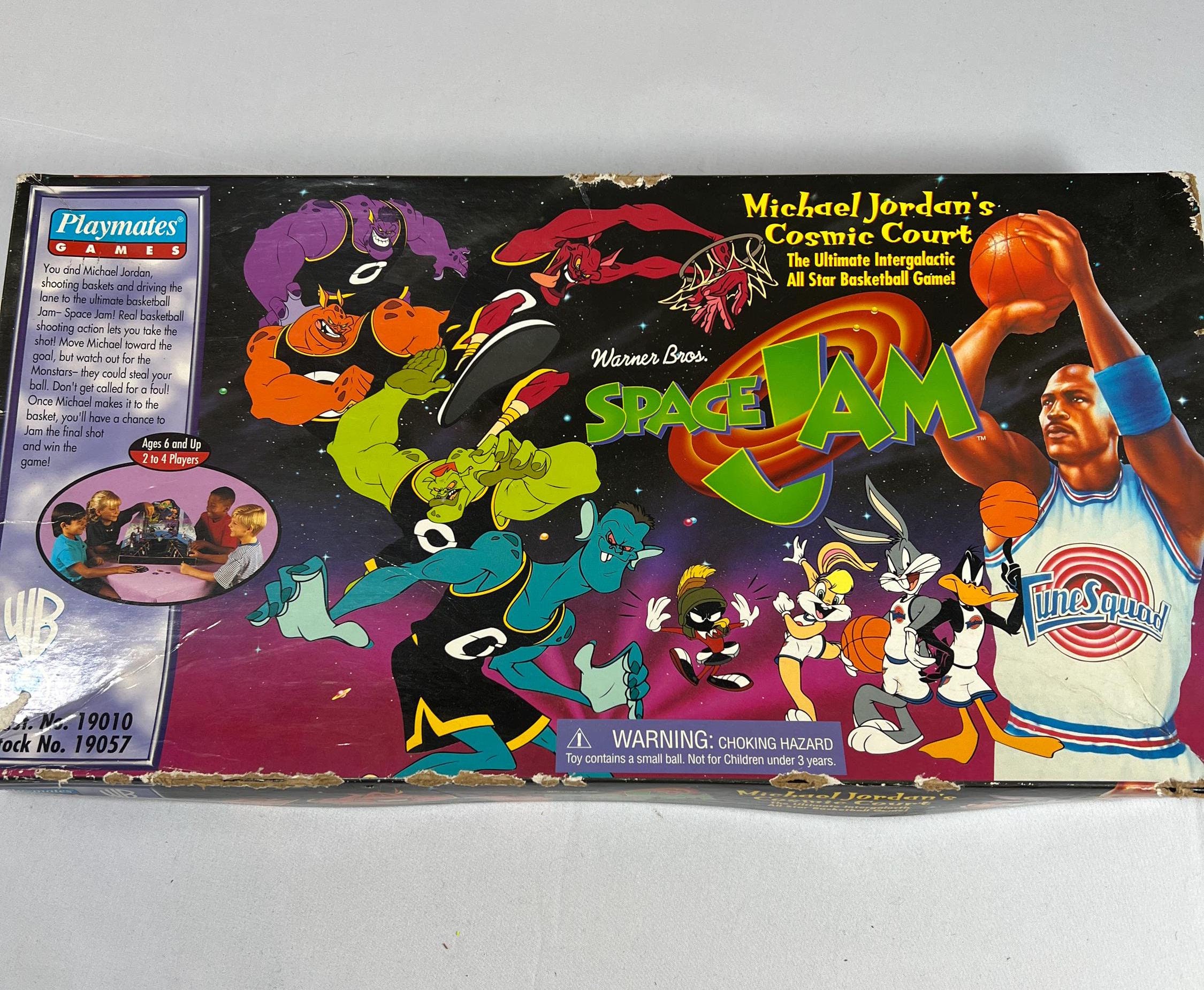 Vintage Michael Jordan's Cosmic Court Game: Space Jam Cards (3395