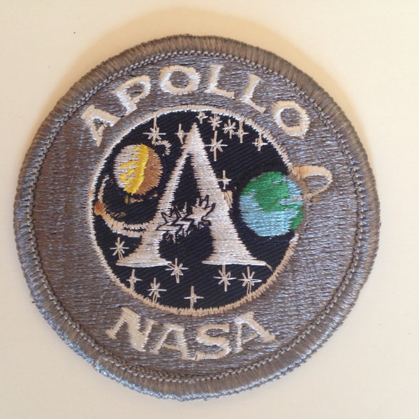 Apollo NASA Patch Embroidered Sew-On Project Apollo Program