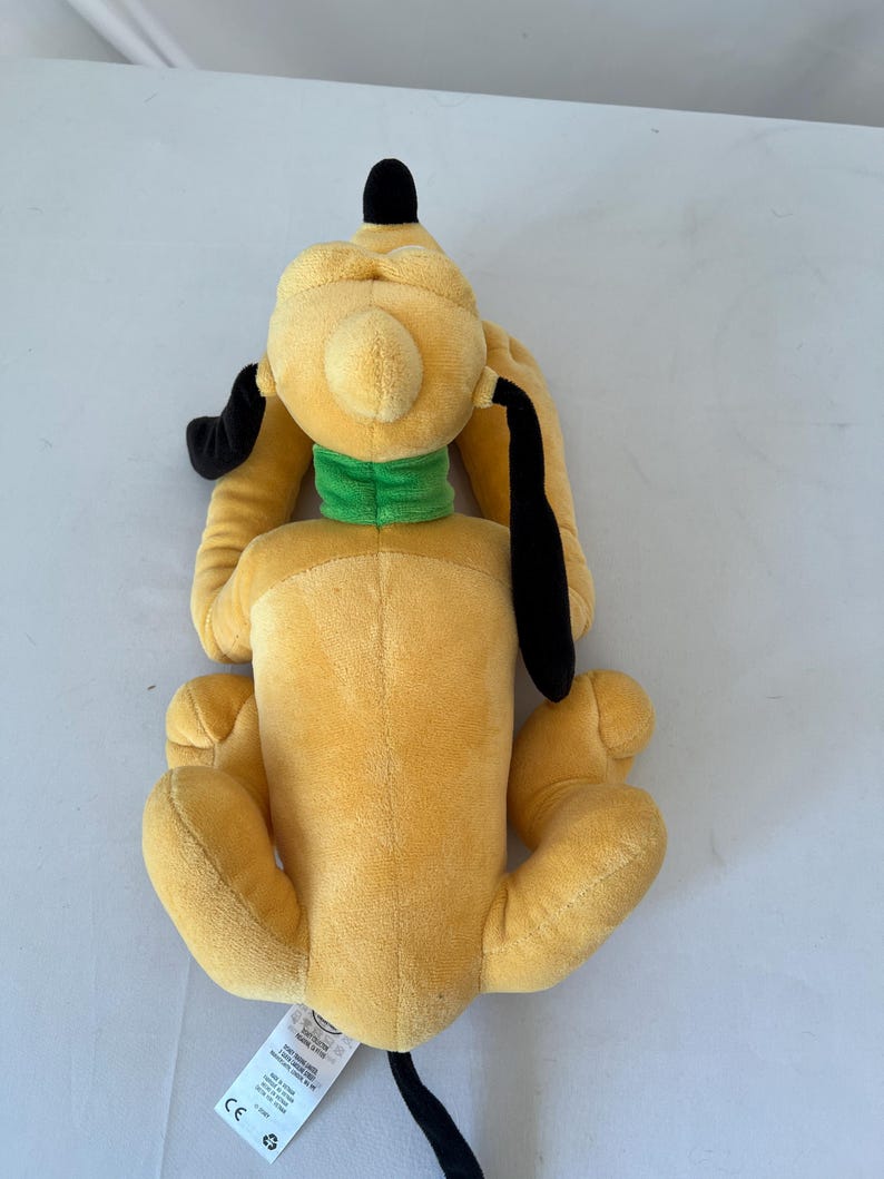 Pluto Disney Plyschfigur Ligger Ner Orange Musse Piggs Hund (3625) bild 5