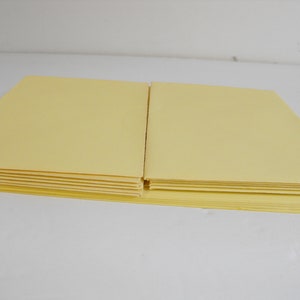 Vintage Linen Stationery Surety Linen Finish Pink and Yellow Partial Set 2775 image 8