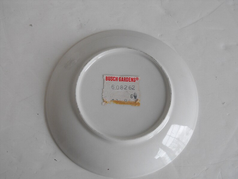 Busch Gardens Mini Souvenir Cup and Saucer 1837 Etsy