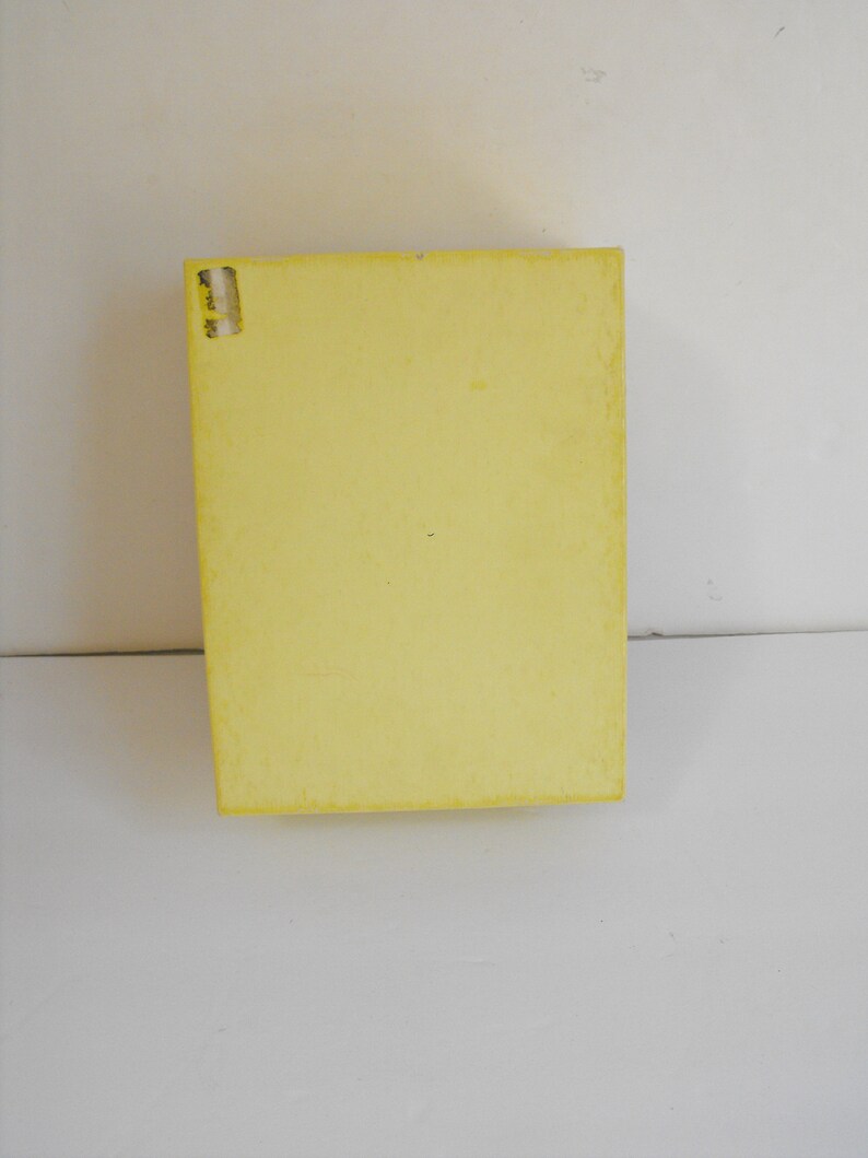 Vintage Linen Stationery Surety Linen Finish Pink and Yellow Partial Set 2775 image 3